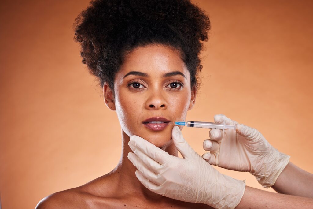 Plastic,Surgery,And,Portrait,Of,Woman,With,Lip,Filler,For Dermal Fillers Sugar Land TX